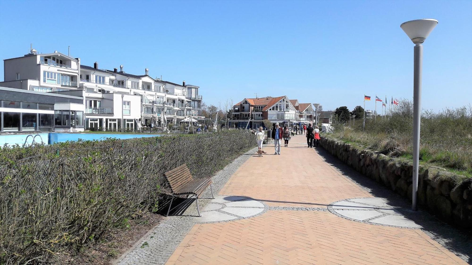 Fewo Muschelgetuschel Im Prinz Hamlet - Direkte Strandlage Pelzerhaken Esterno foto
